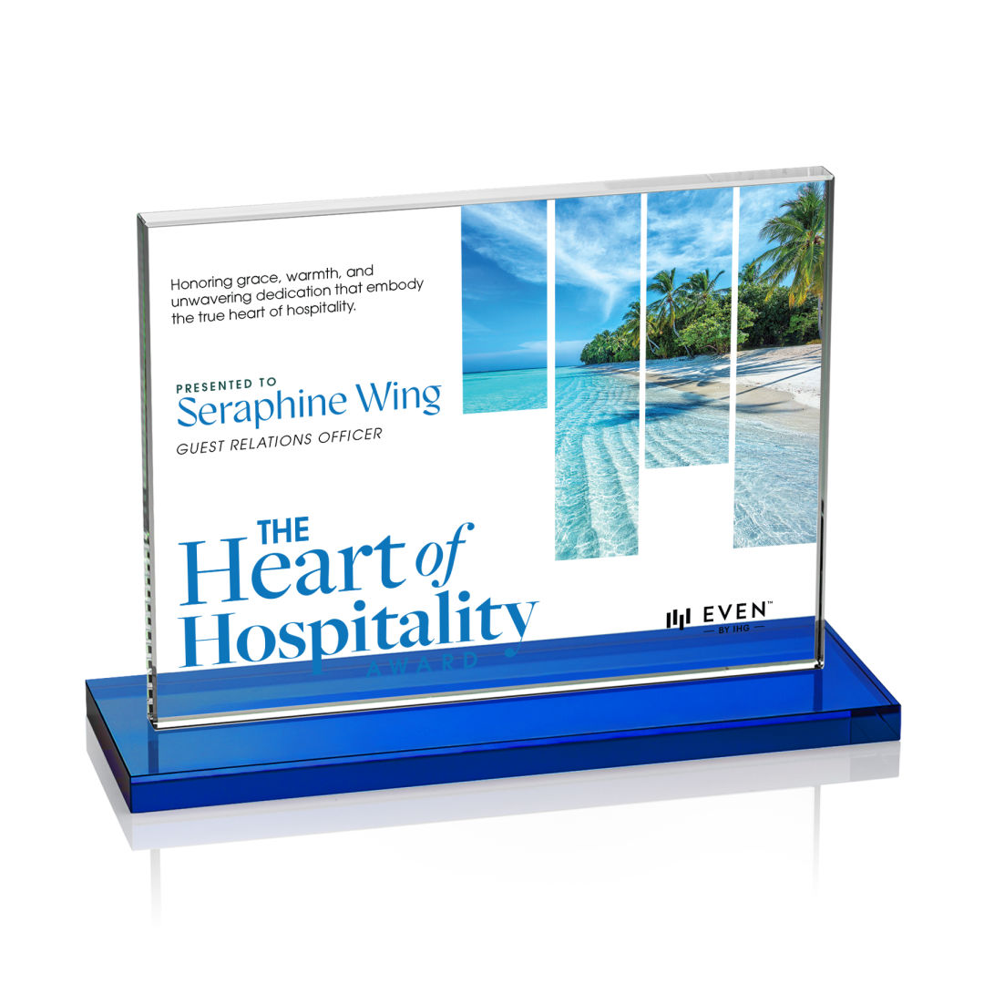 Emperor VividPrint™ Award - Blue (Horiz) 6