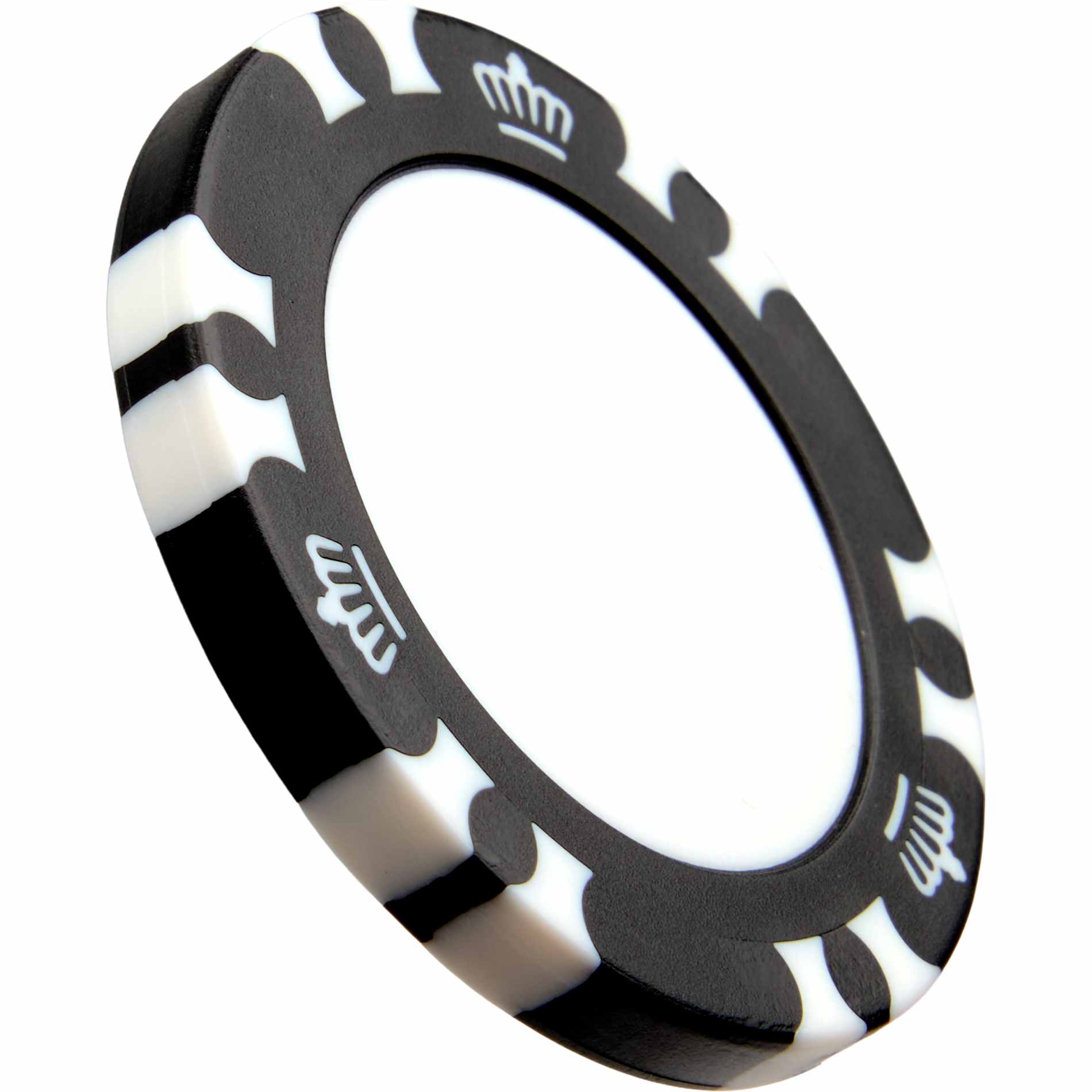 Recycled Poker Chip w/ Metal Ballmarker 9