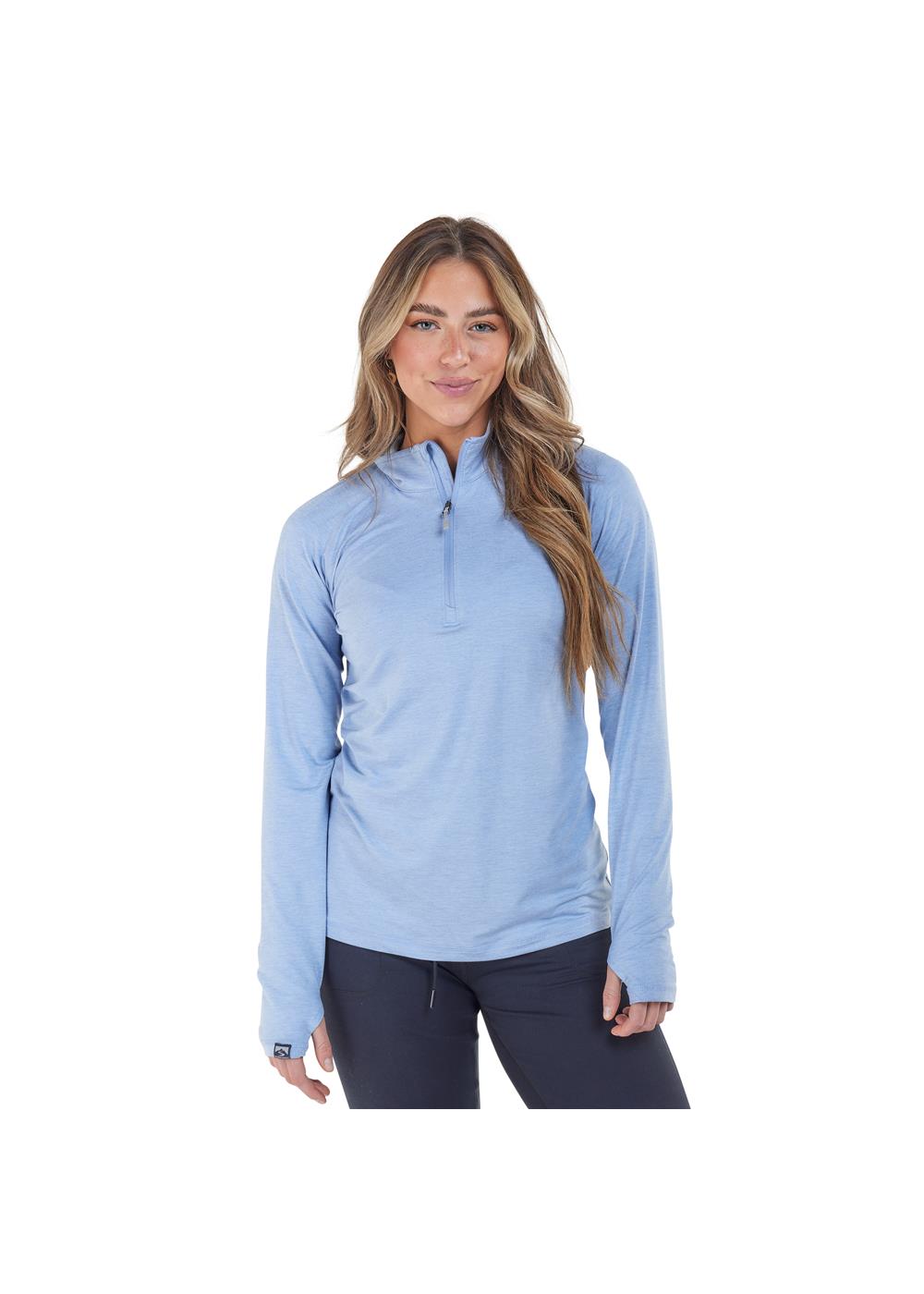 Storm Creek Women's Pacesetter Super Soft Lightweight Quarter Zip 42