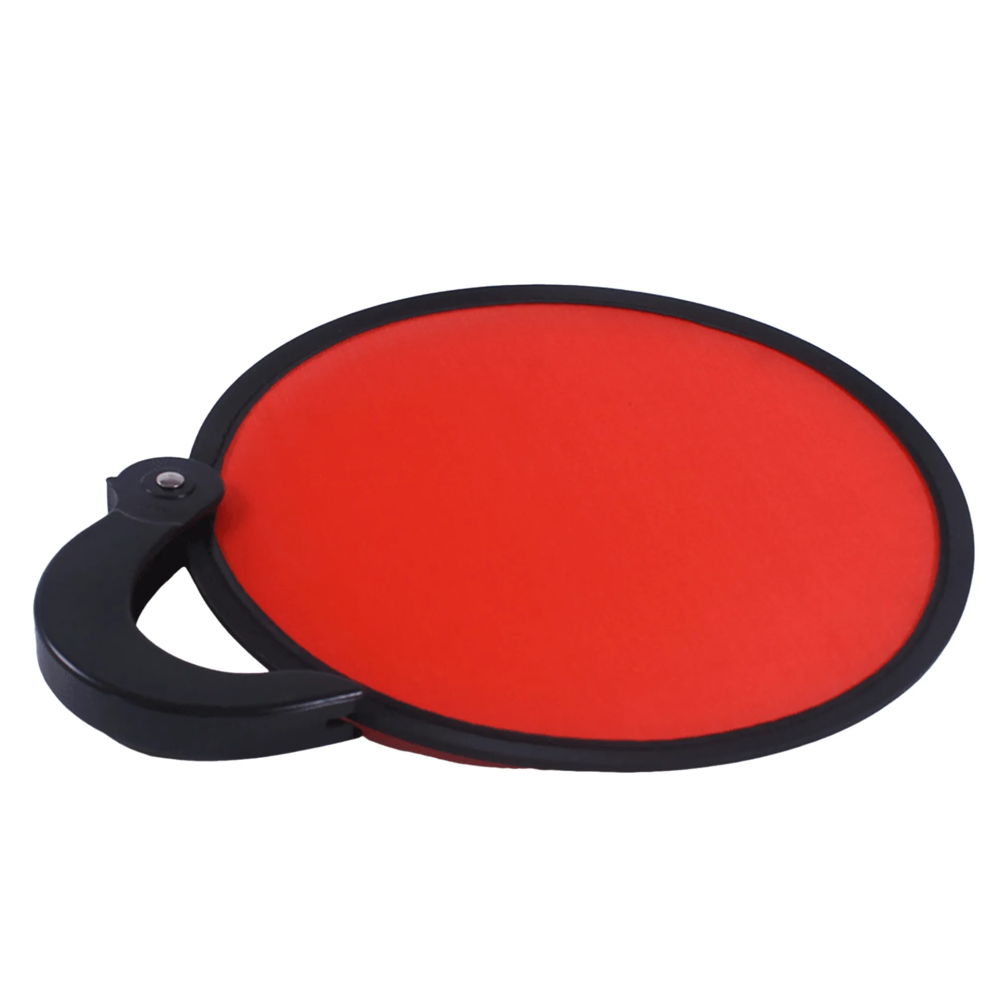 Lightweight Folding Disc Hand Fan 10 Inch 7