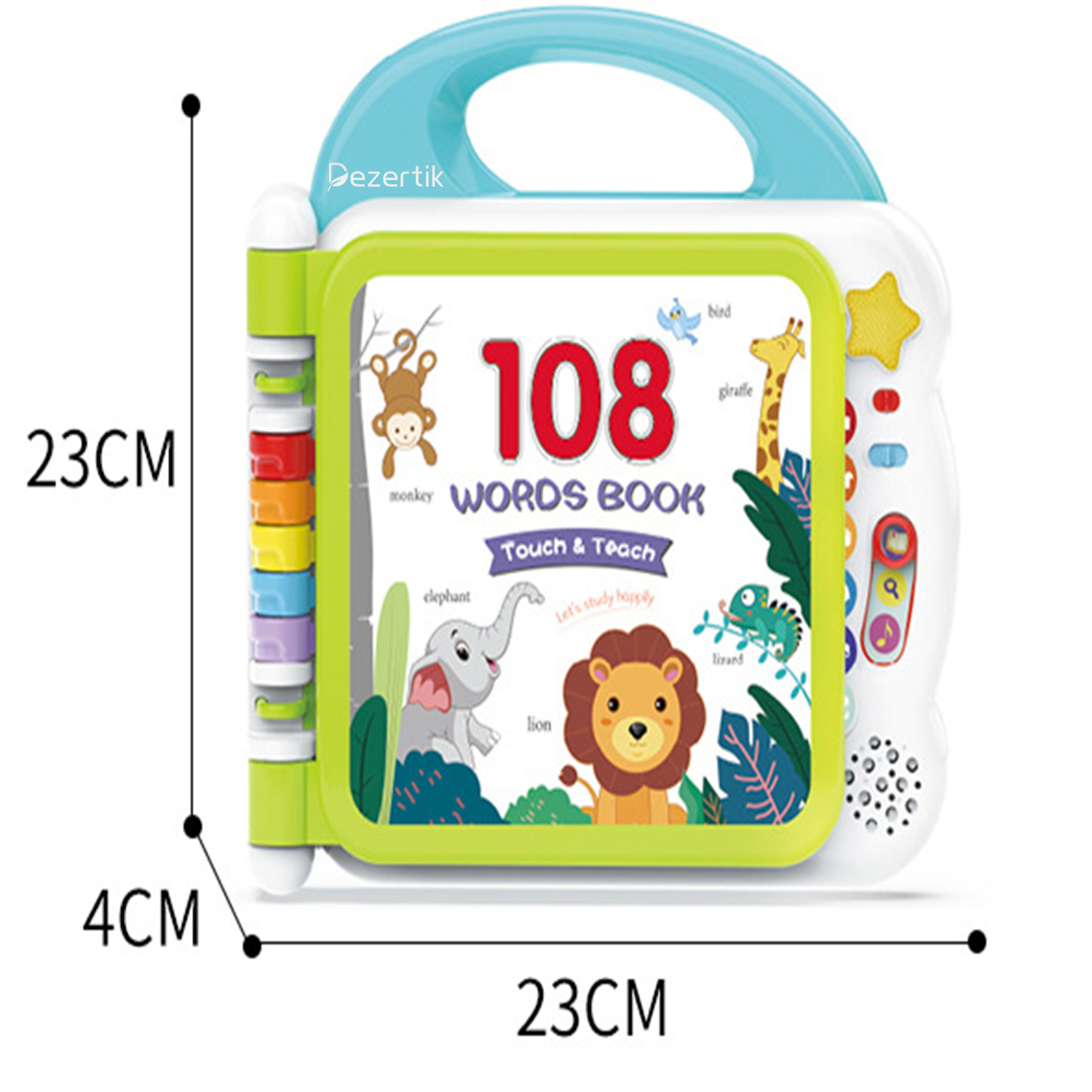 Animal 108-Word English Sound Book for Kids' Learning & Fun 6