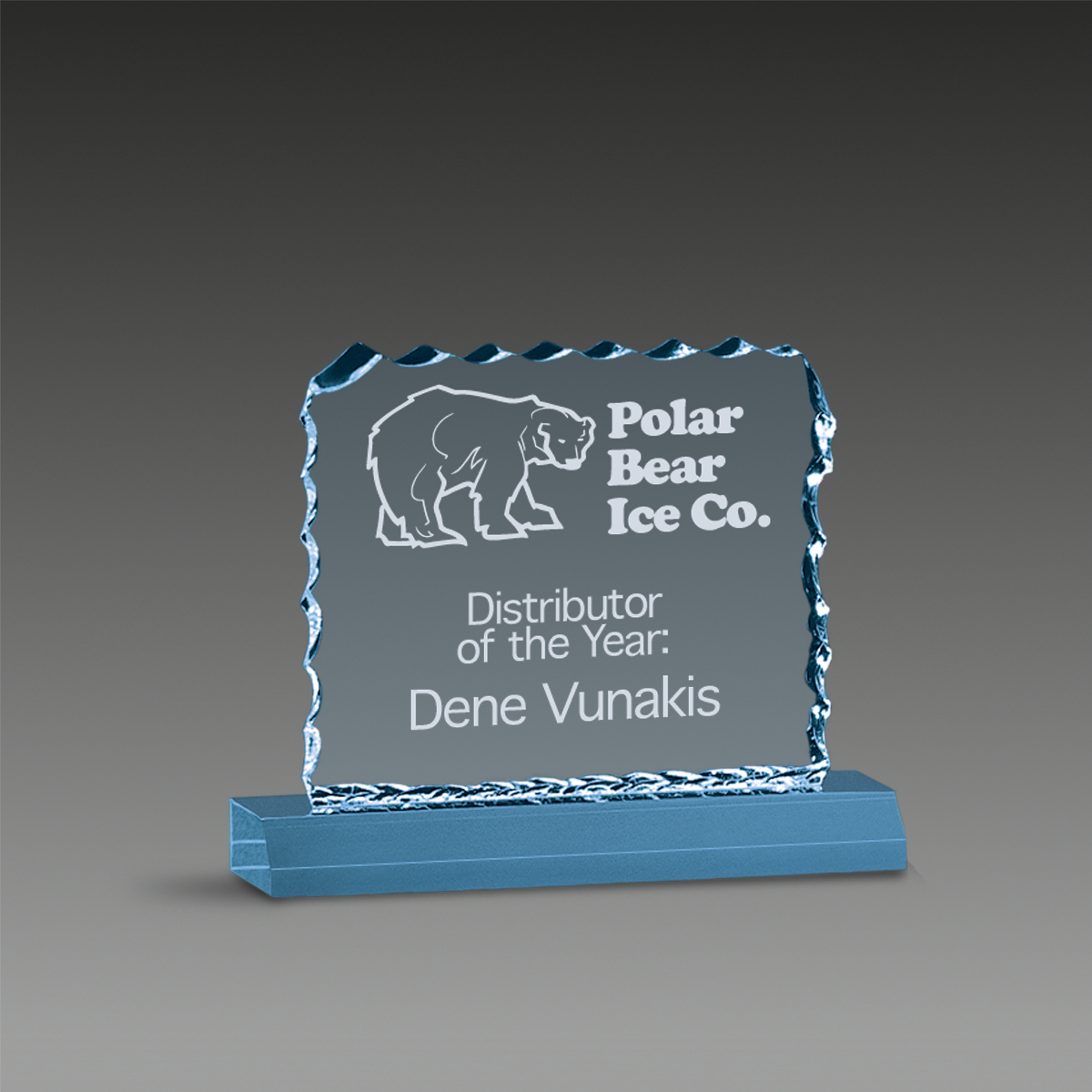 Corporate Cracked Ice Award (7"x5") 1