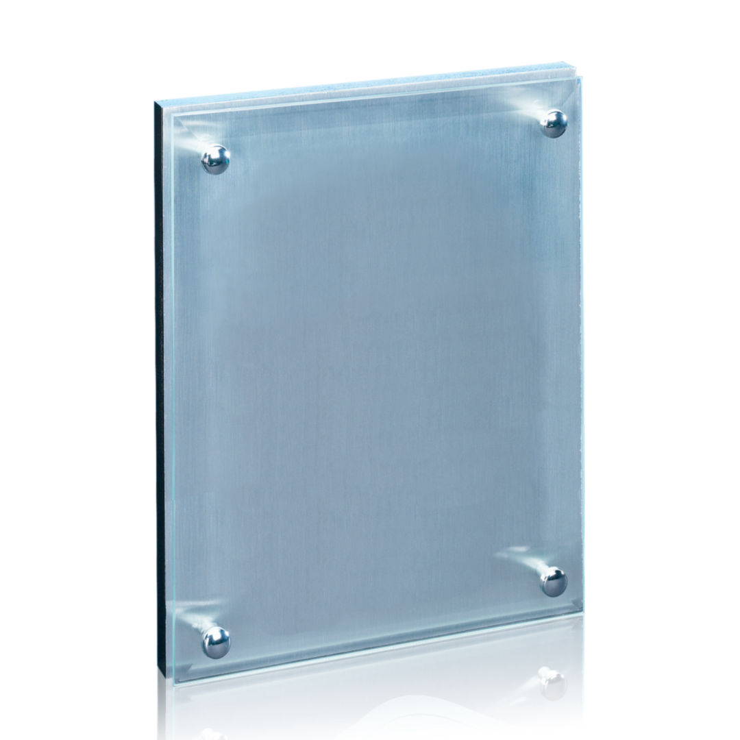 Kingston Plaque - Metallic Silver 1