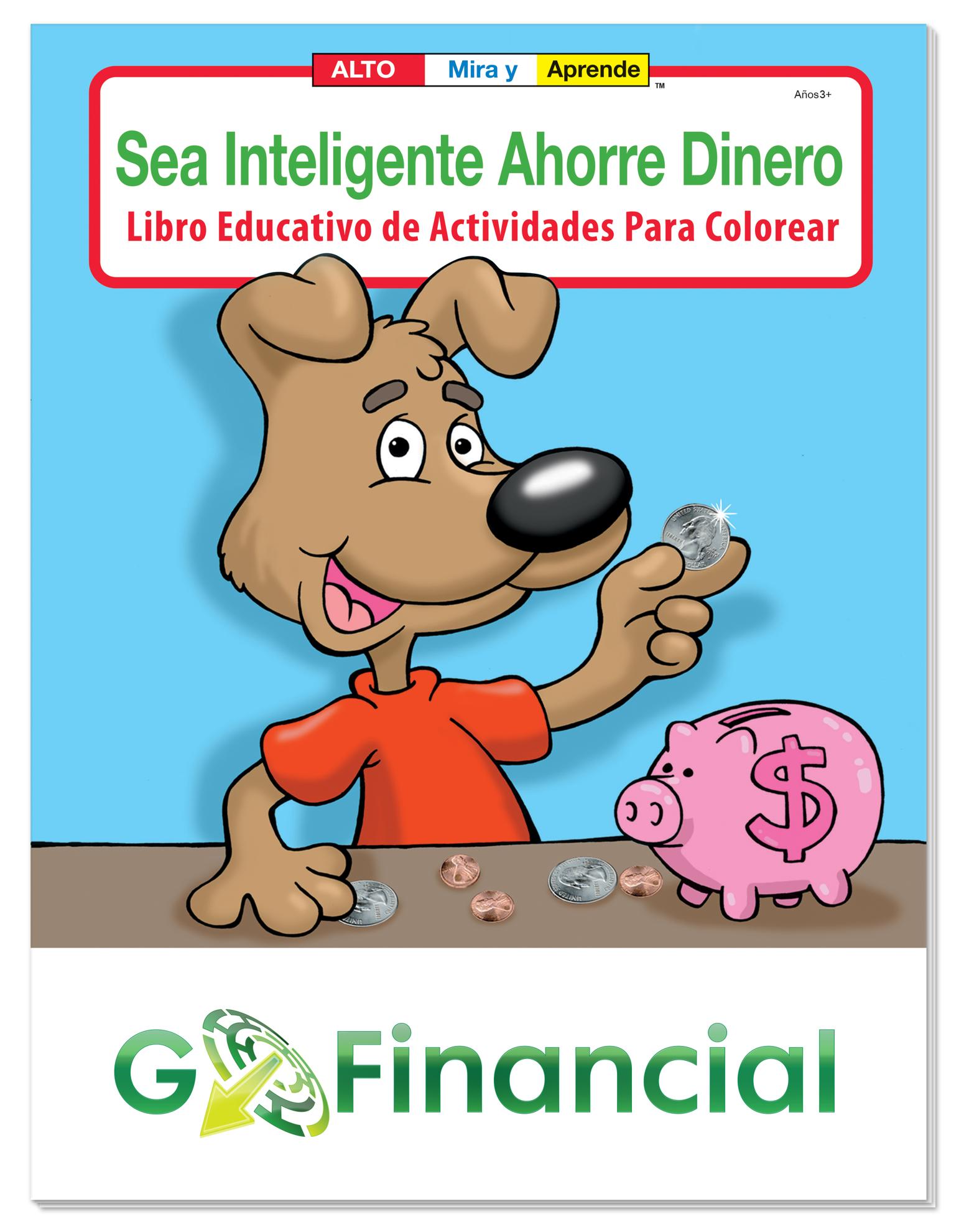 Good Value™ Coloring Book: Be Smart, Save Money (Spanish) 3