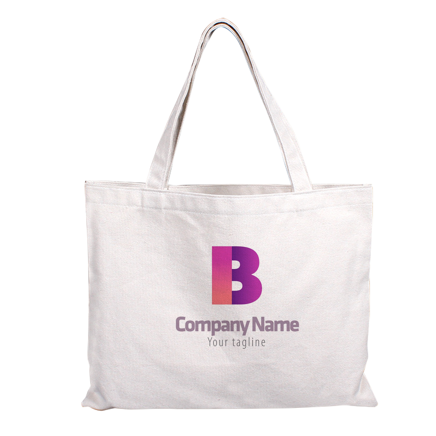 Natural Canvas Tote Bag 2