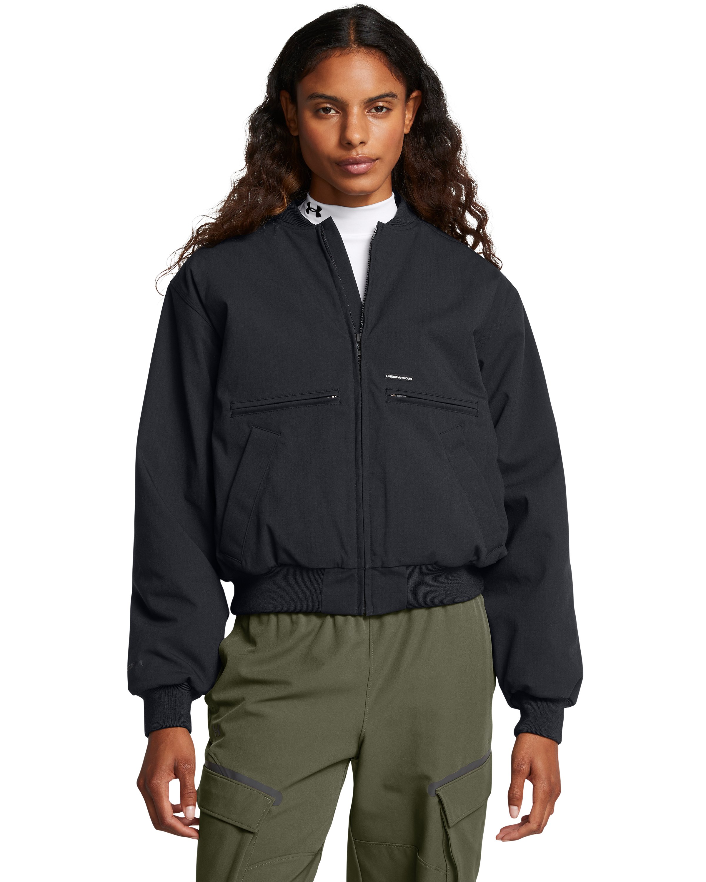 UA Expanse Fleece-Lined Women's Bomber Jacket 2