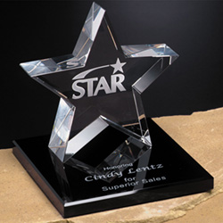 Tapered Star on Base 4