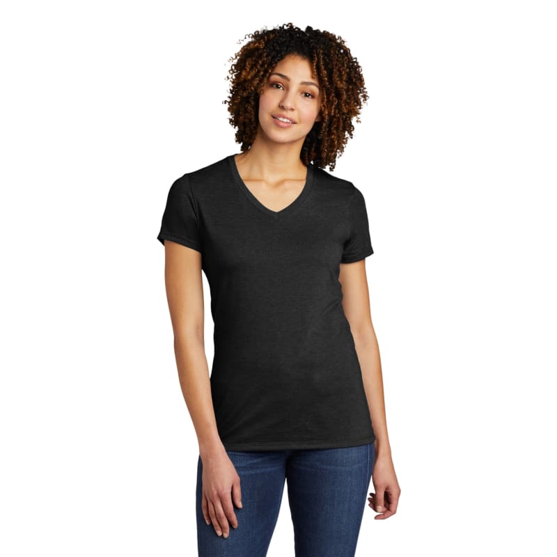 AllMade Women's Tri-Blend V-Neck Tee 27