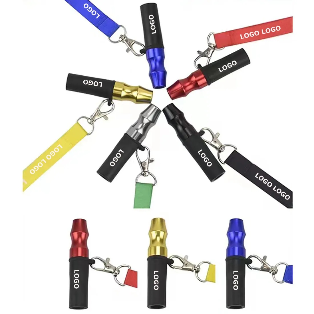Reusable Aluminum Hookah Mouth Piece Tips 6