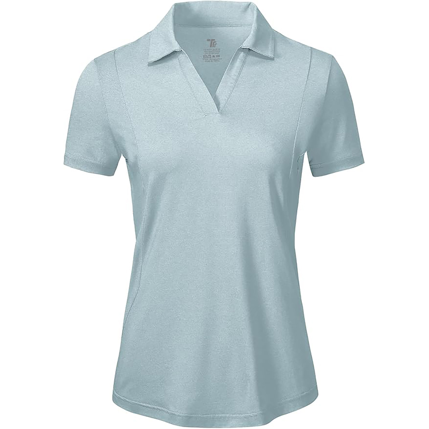 Women's V Neck Tennis Polo Shirt 7