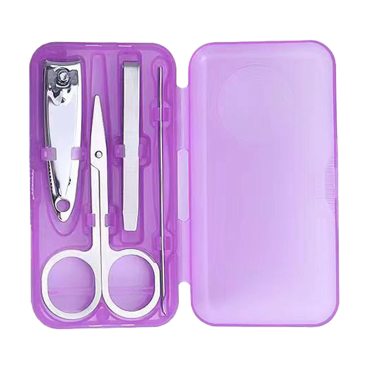 4Pcs Nail Scissors Manicure Set with Box 4