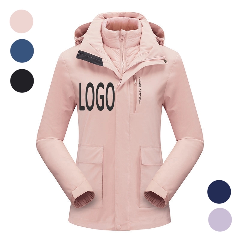 Waterproof Detachable 2-layer Hiking Jacket & Outdoor Coat 6