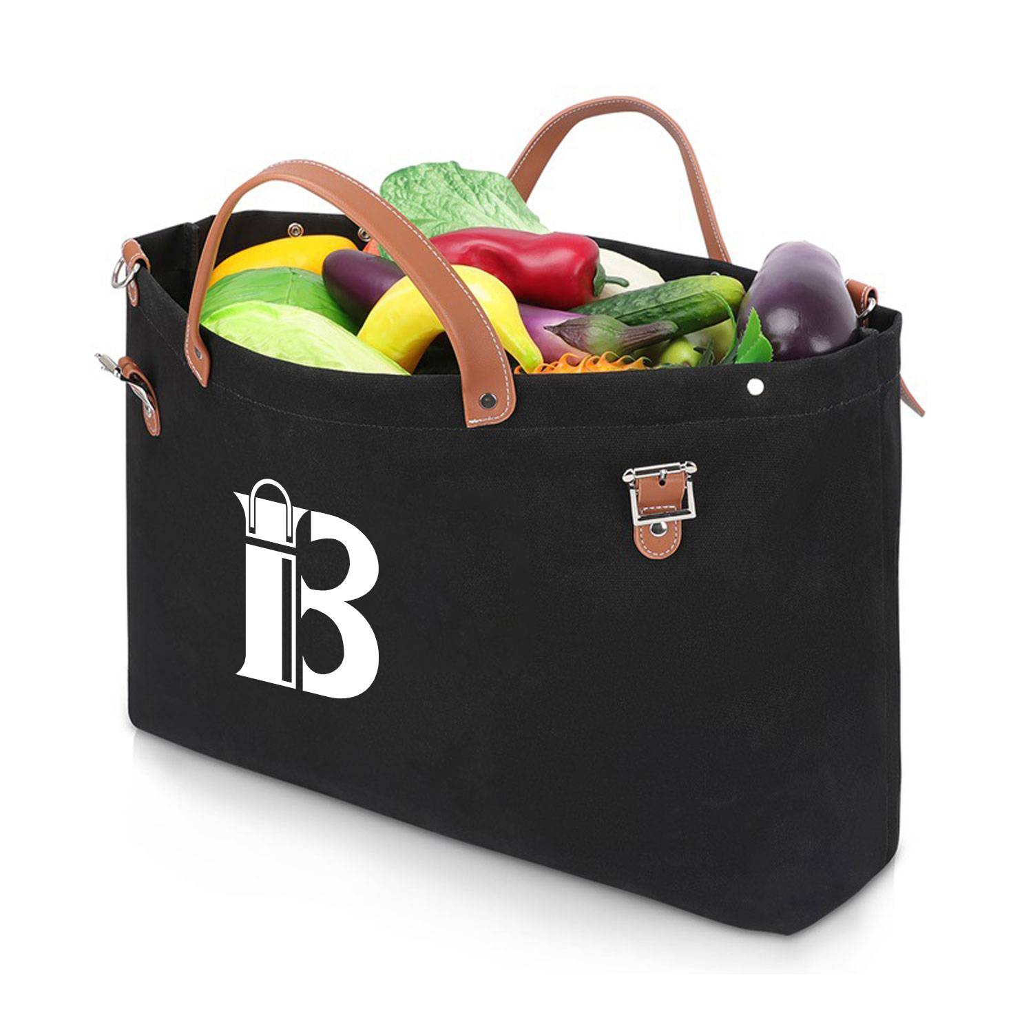 Large Capacity Work Tote Bags, custom tote bag with logo imprint 5