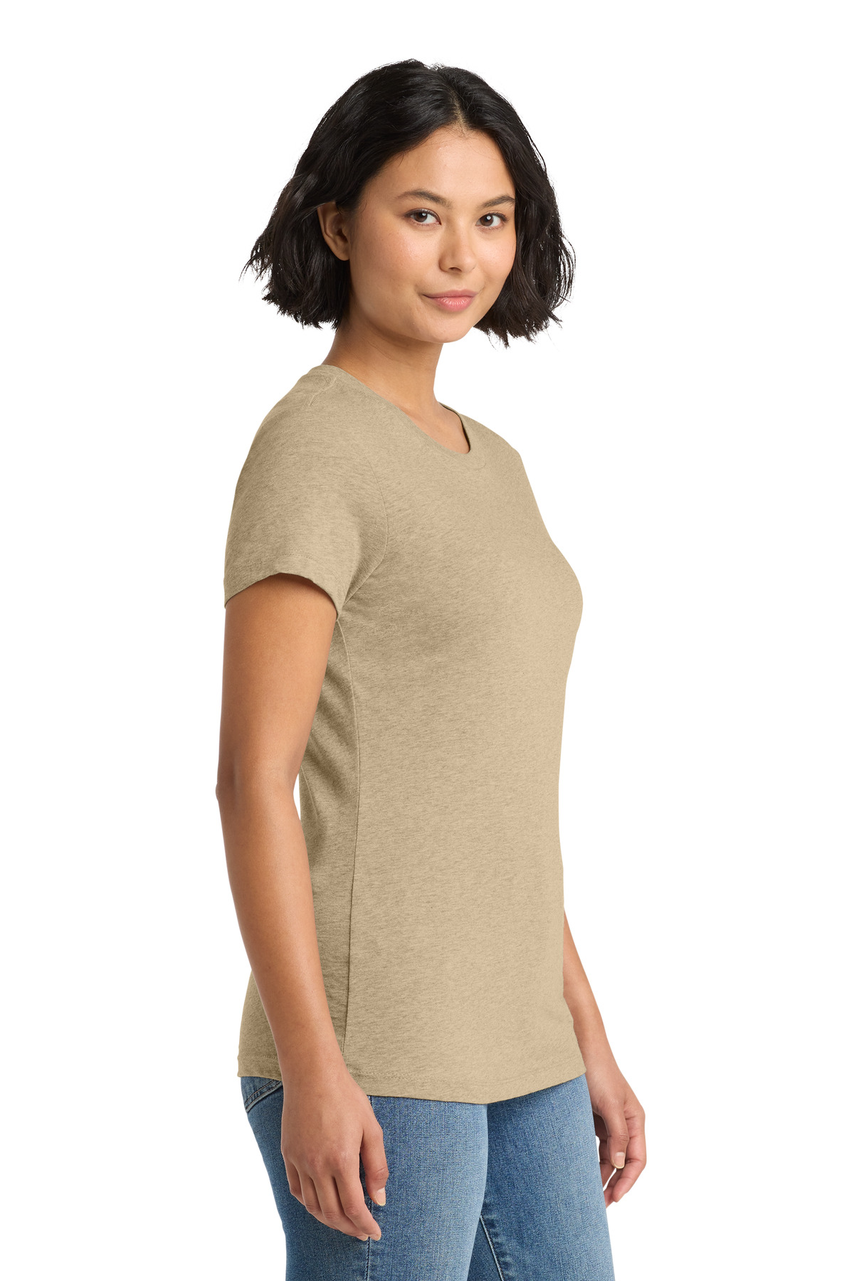 District Women's Perfect Weight Tee. DM104L 2