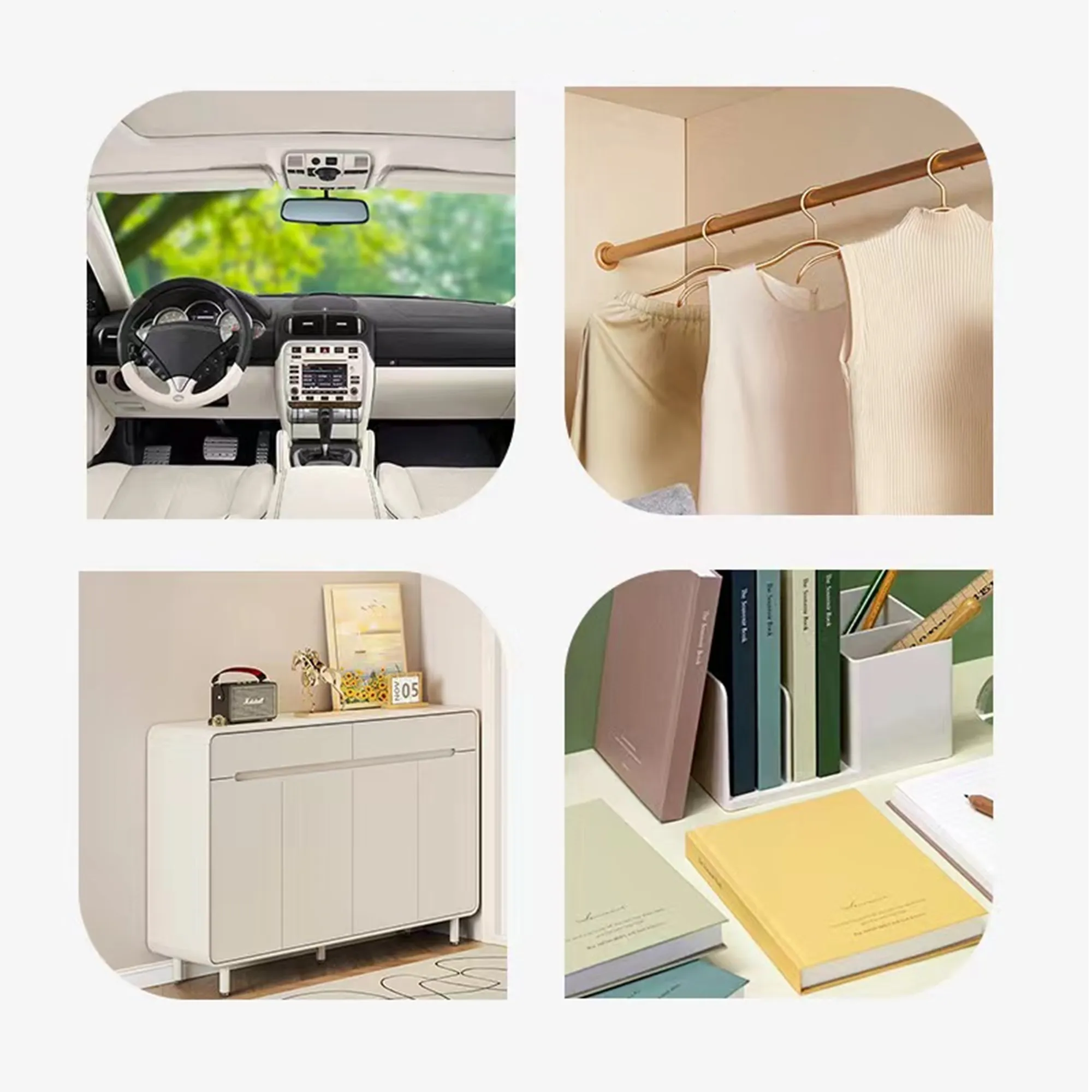 Full Color Printed Custom Car Air Freshener 3