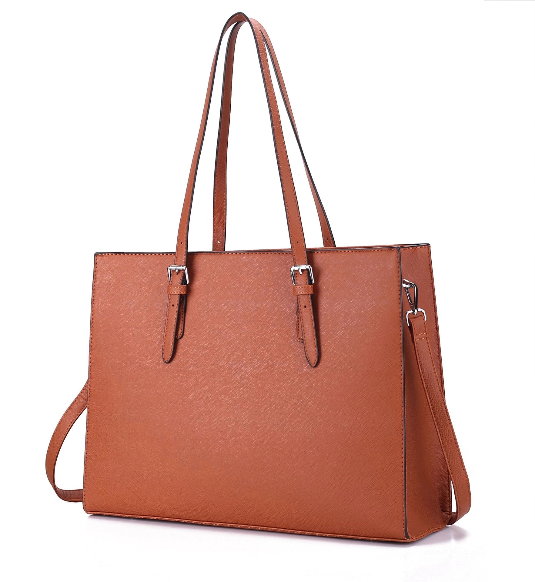 Pu Leather Laptop Tote Bag 6
