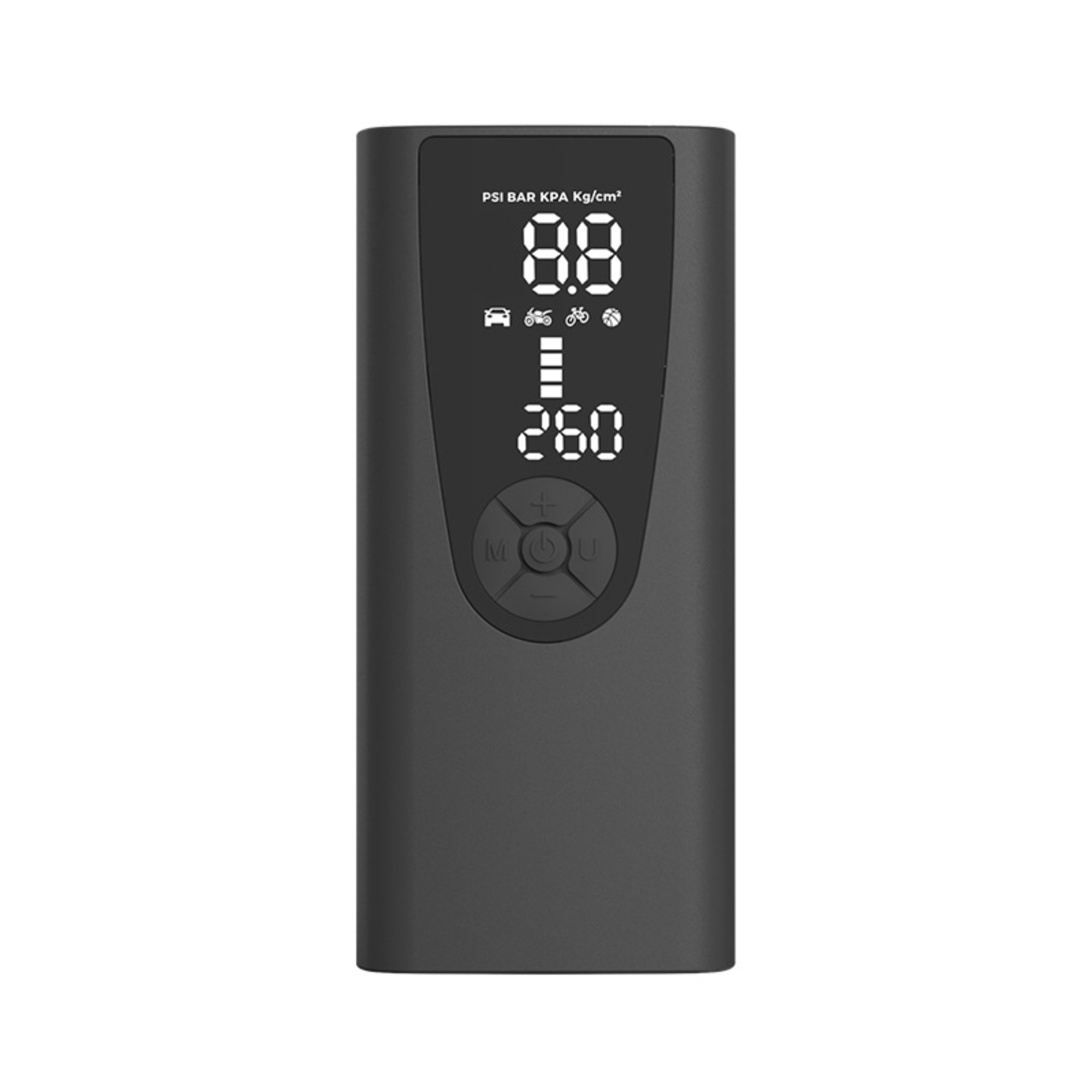 6000mAh Electric Portable Air Pump Tire Inflator Compressor 5
