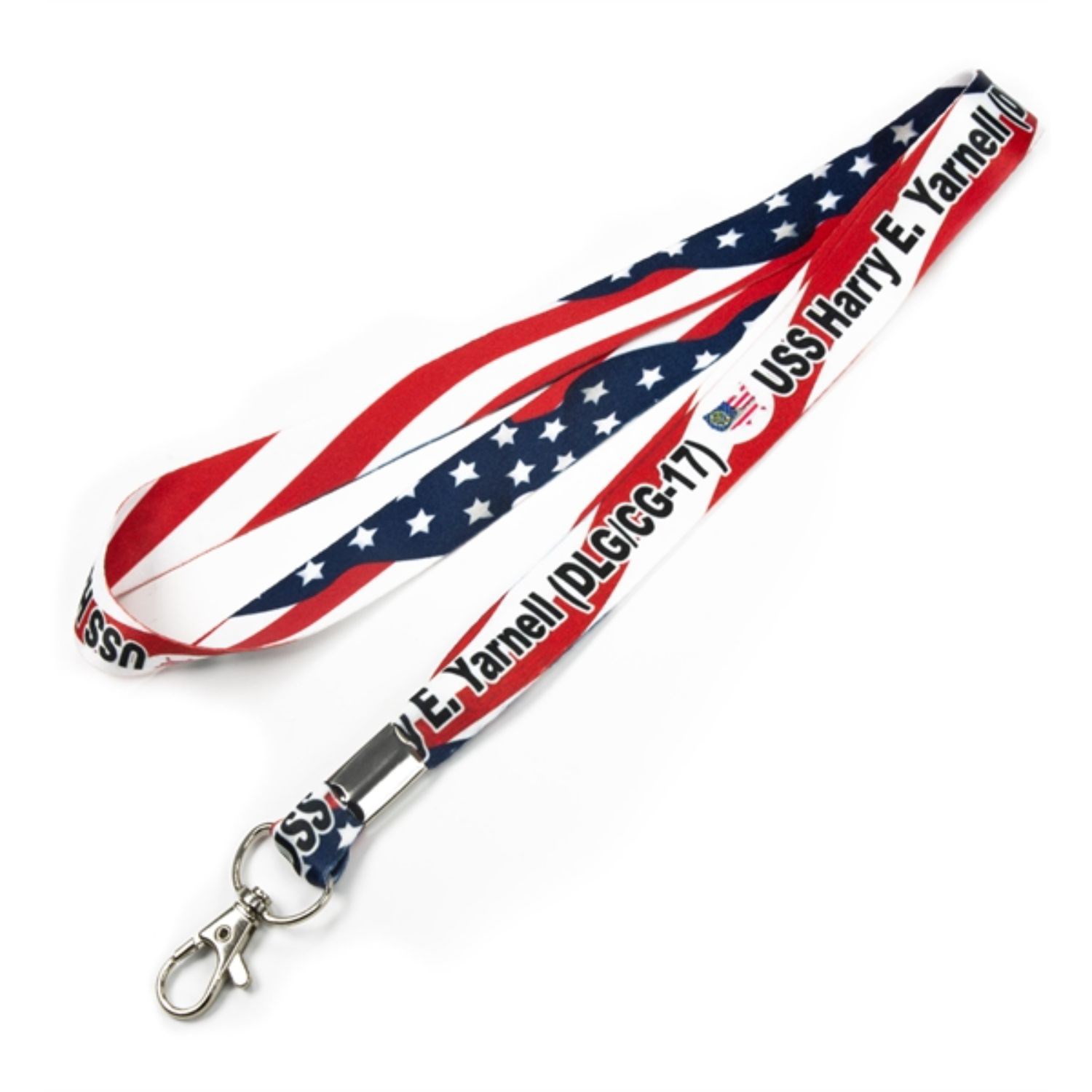 USA Made Dye Sublimated Lanyard w/ Safety Breakaway 2