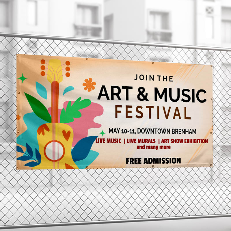 Custom 3' X 6' Banners 4