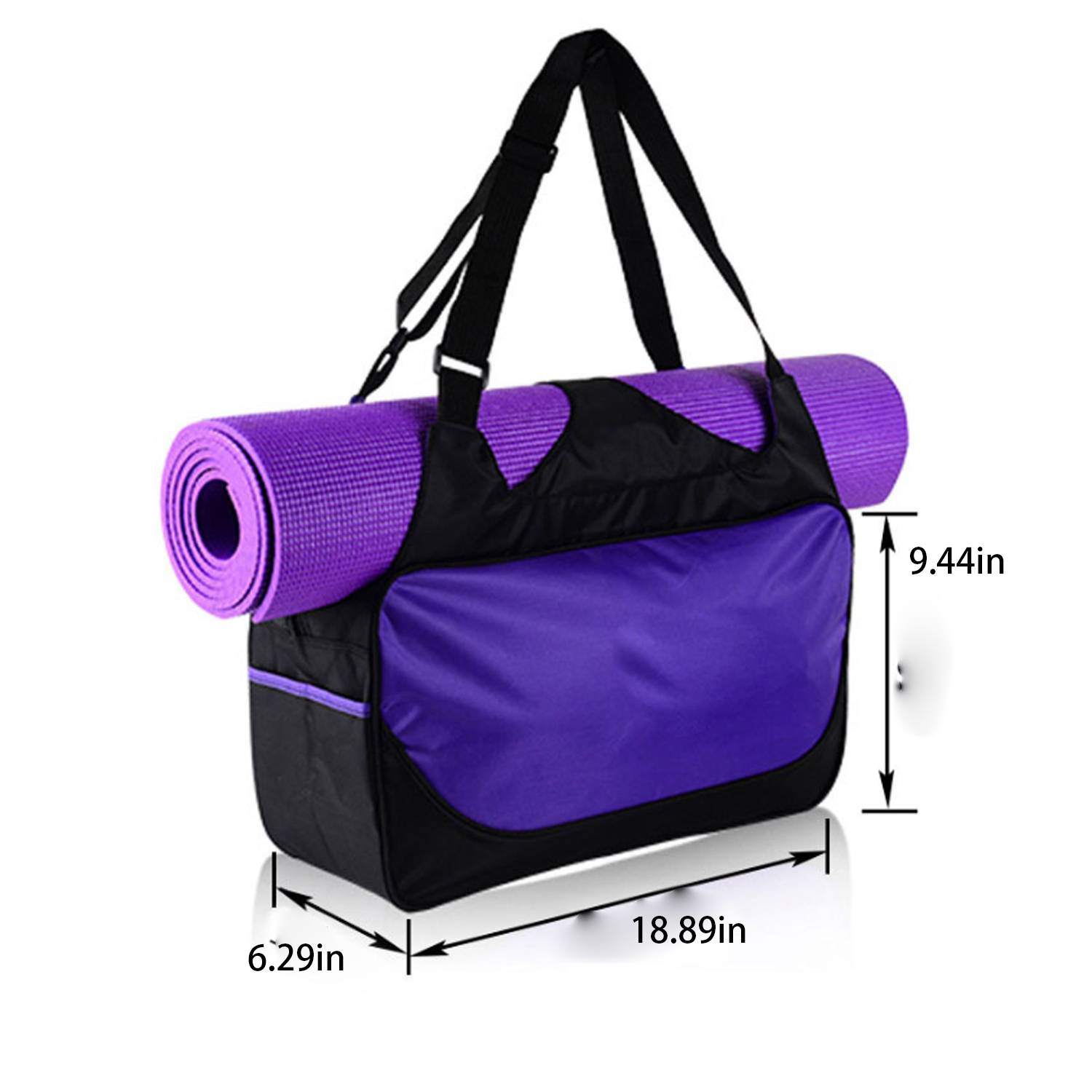 Yoga Fitness Canvas Duffel Bag 5