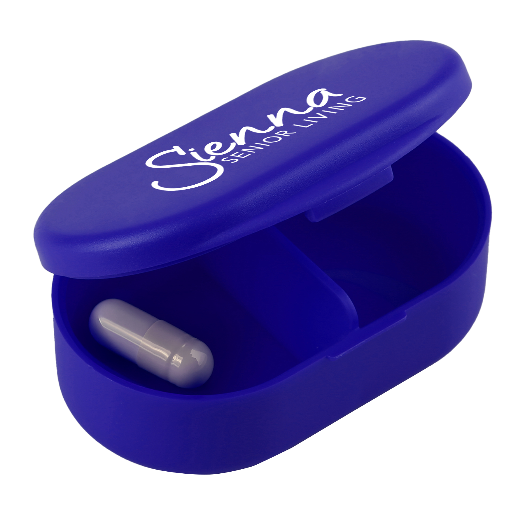 Dual Compartment Pill Box 9