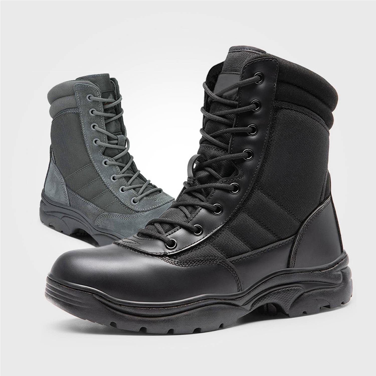 Wear Resistant Tactical Side Zip Boots 4