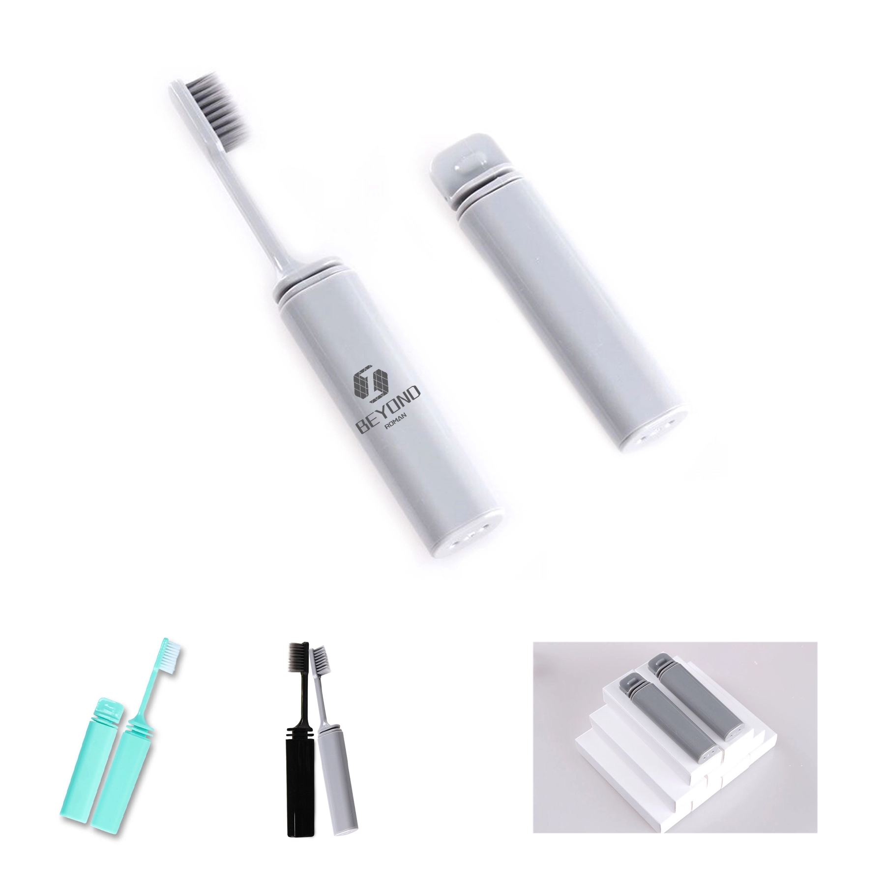 Premium Folding Travel Toothbrush 2