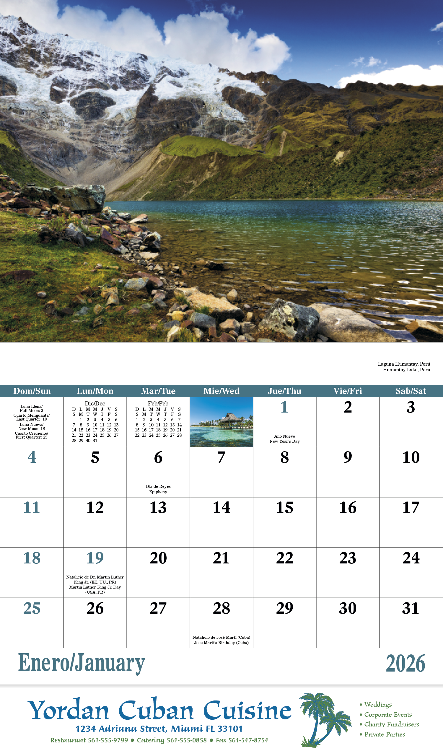 Good Value™ Latinoamerica en Paisajes - Stapled Calendar 38