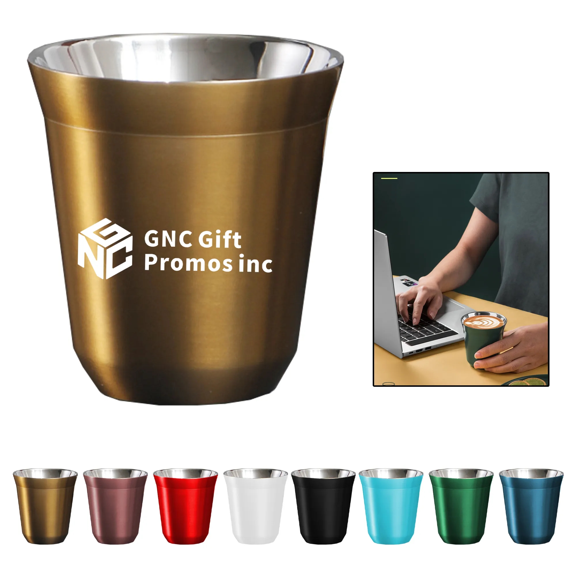 5.4OZ Portable Outdoor Stainless Steel Beer Mug 7
