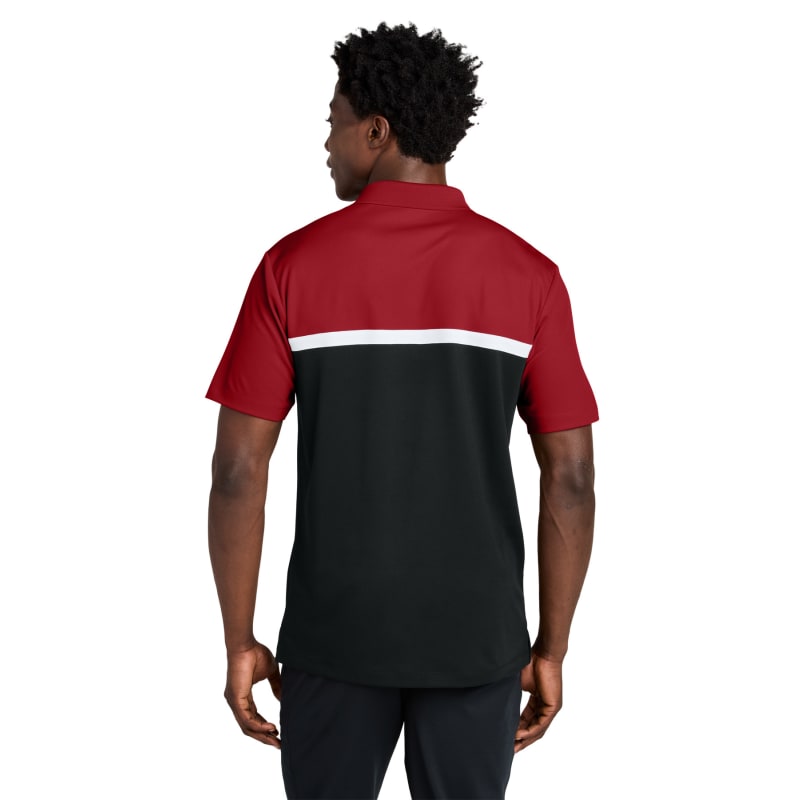 Sport-Tek UV Micropique Colorblock Polo 5