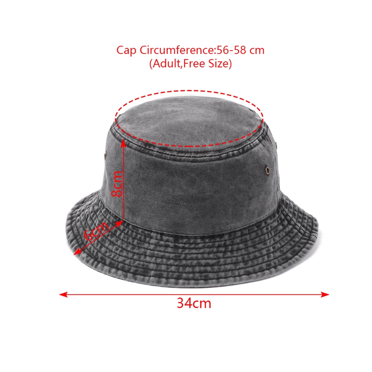 Denim Bucket Hat 7