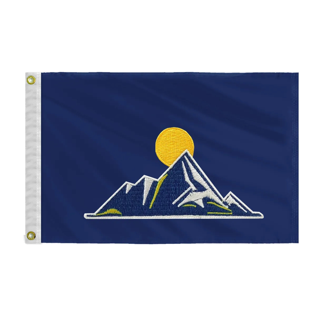 Embroidered Flag 16" x 24" Nylon 7