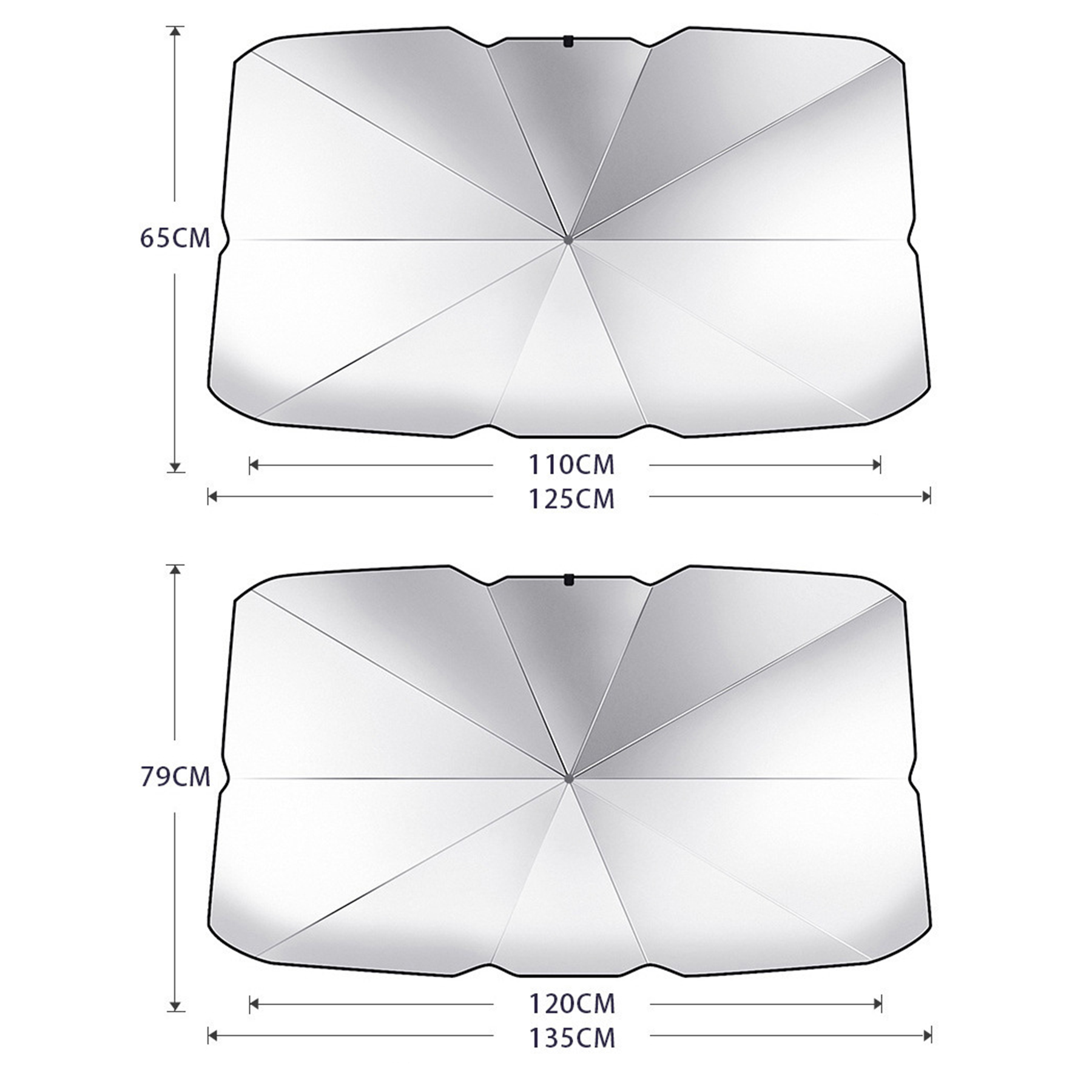 Auto Windshield Sunshade Umbrella 3