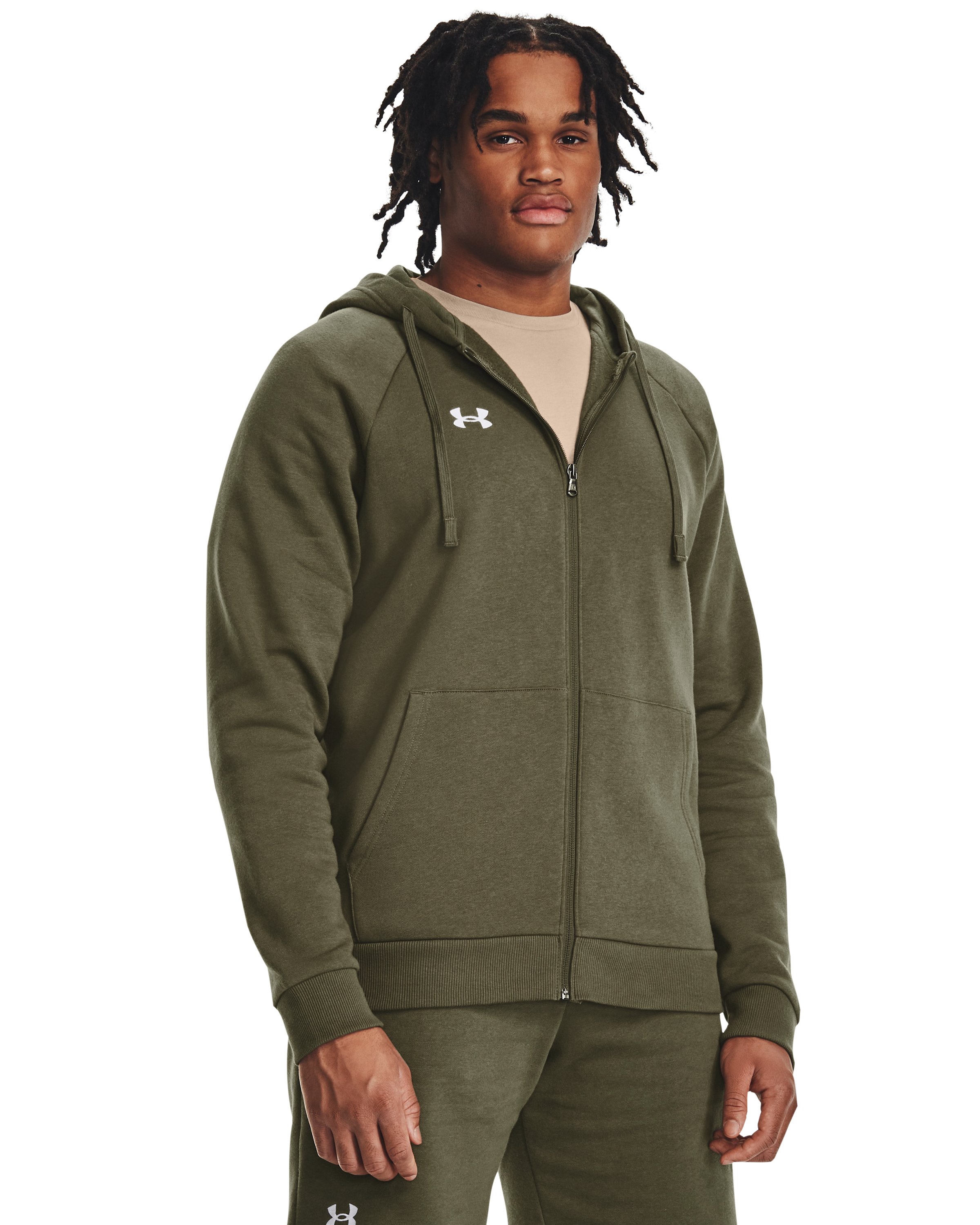 UA Rival Fleece Men's Full-Zip Hoodie 3