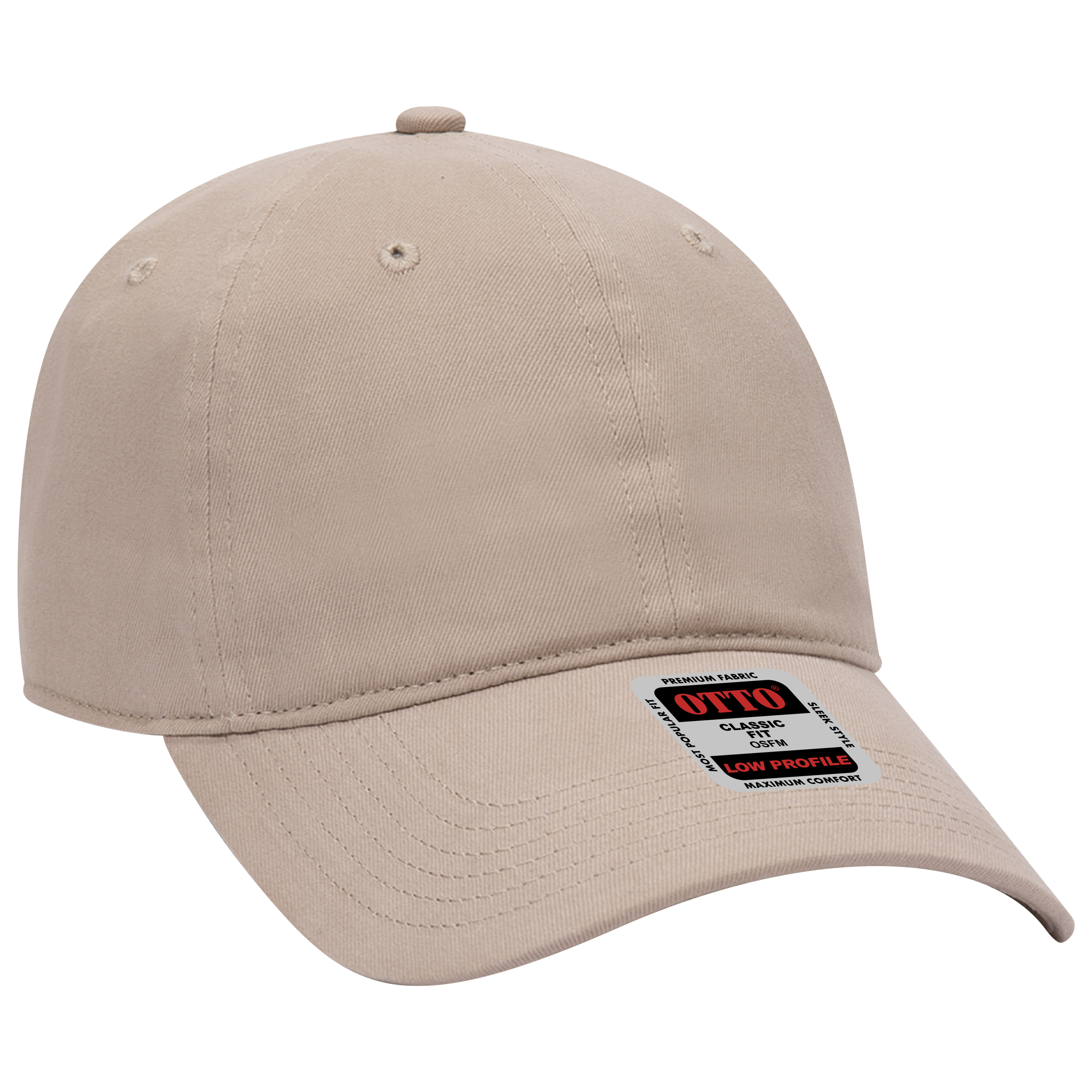 OTTO CAP® 6 Panel Low Profile Baseball Cap 4