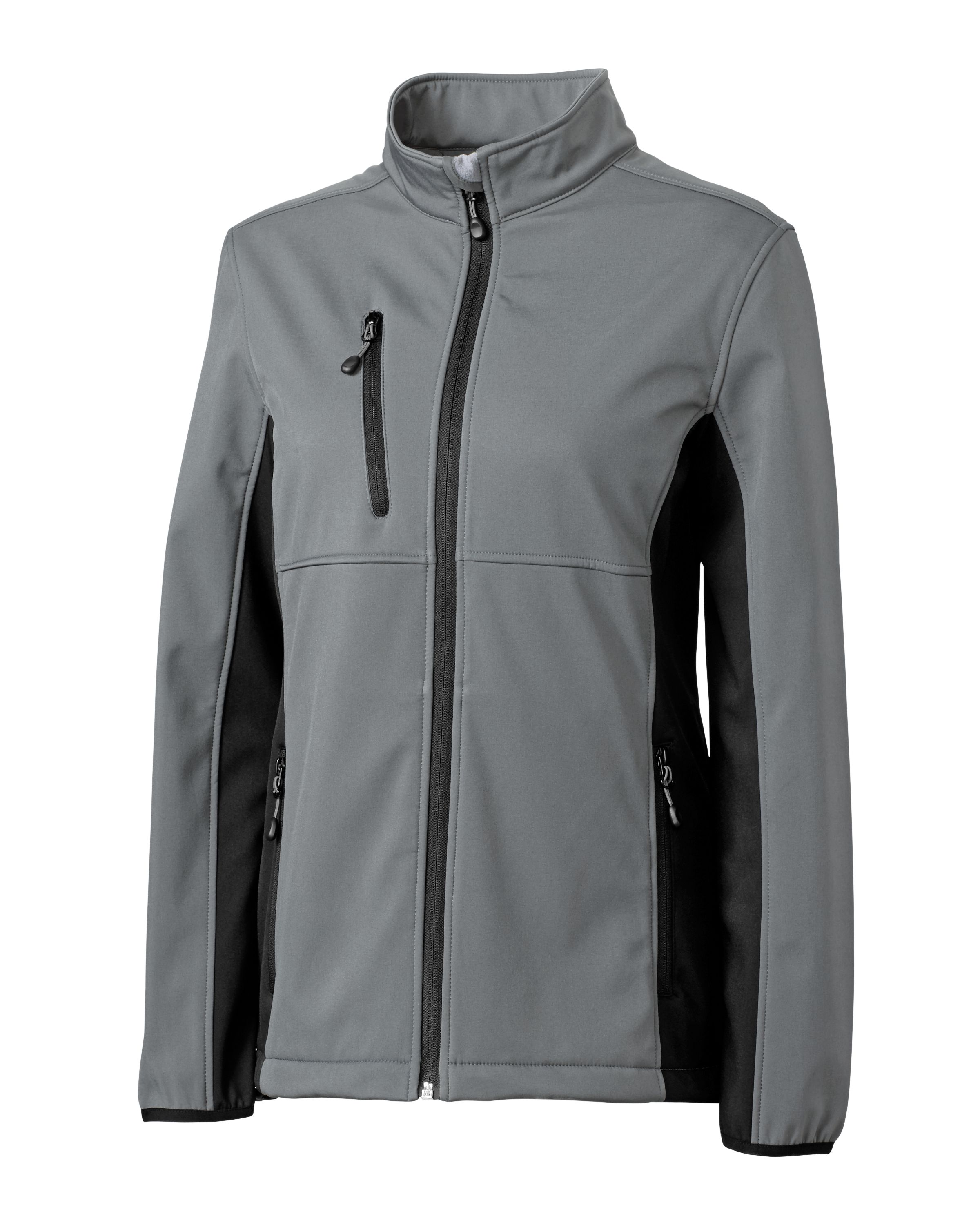 Clique Narvik Recycled Colorblock Stretch Softshell Womens Full Zip Jacket 17