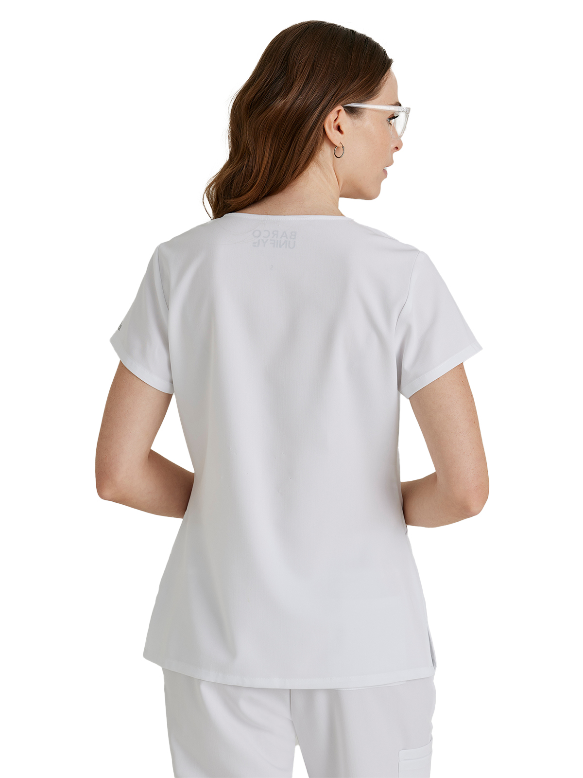 Barco Unify - Women's Four-Pocket V-Neck Purpose Scrub Top 5
