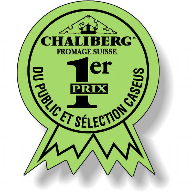 Fluorescent Green Flexo-Printed Stock Medallion Roll Label (1.32"x1.63")