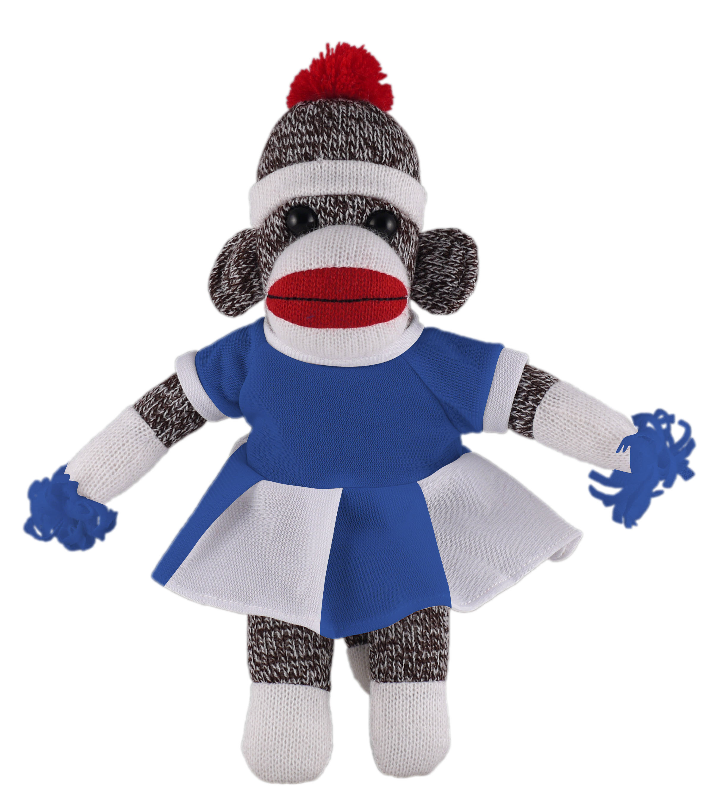Orginal Sock Monkey (Plush) with Cheerleader Outfit 3