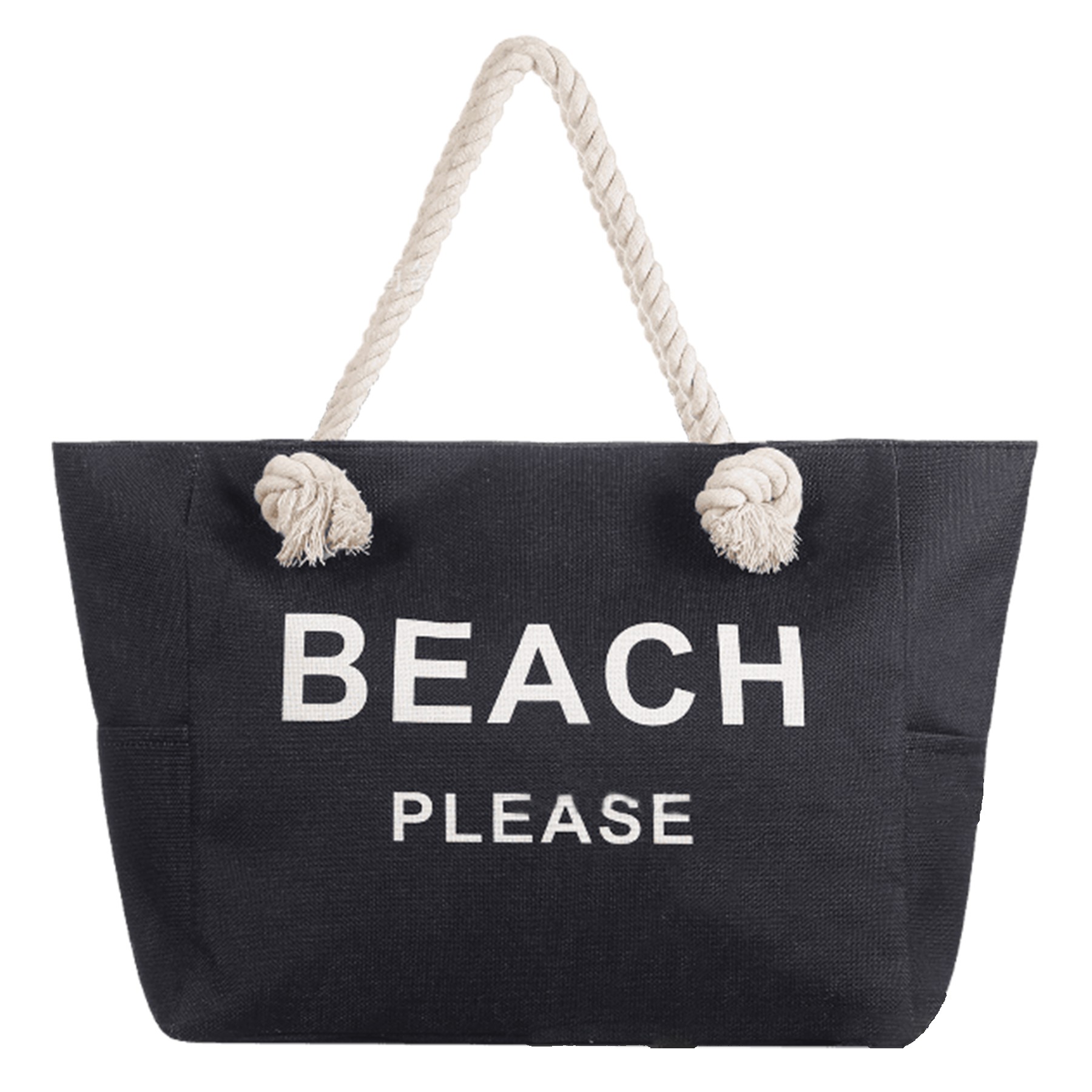 Large Canvas Beach Tote Bag, custom tote bag with logo imprint 8