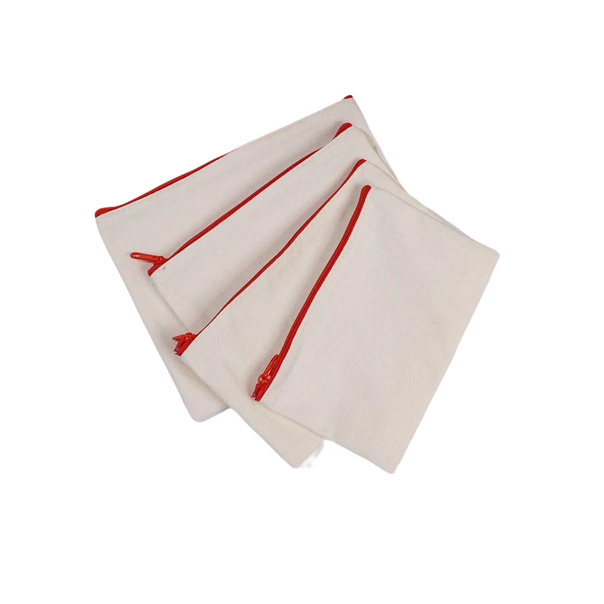 Canvas Zipper Stationery Pouch 2