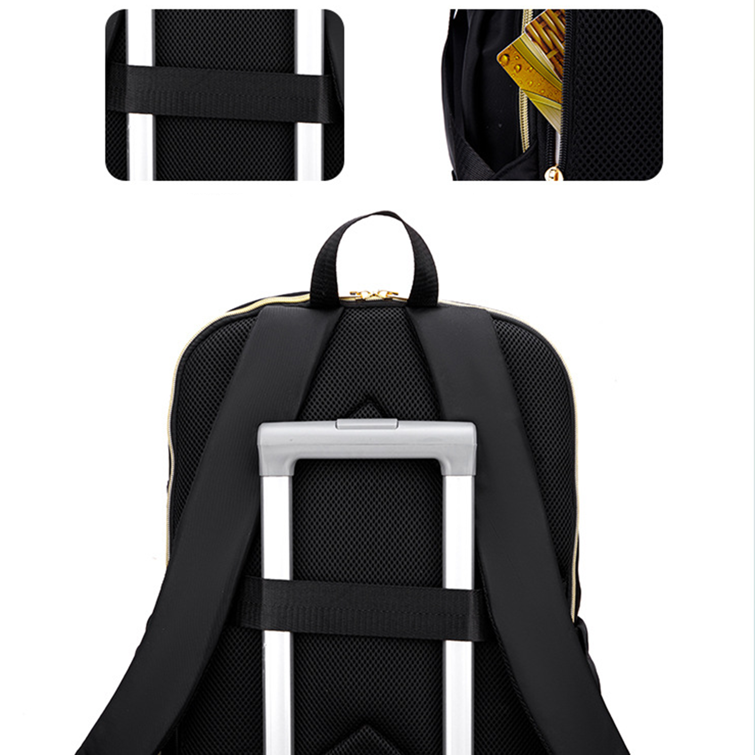 Large Travel Water Resistant Laptop Computer Backpack 3