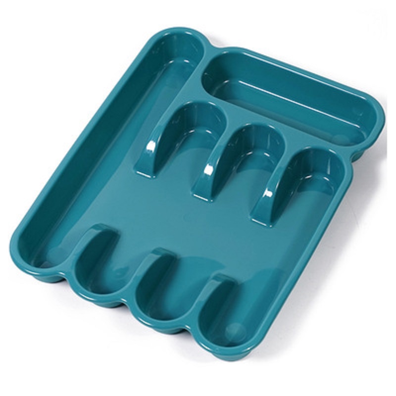 Cutlery Drawer Organiser Kitchen Utensil Holder Knife Fork S 2