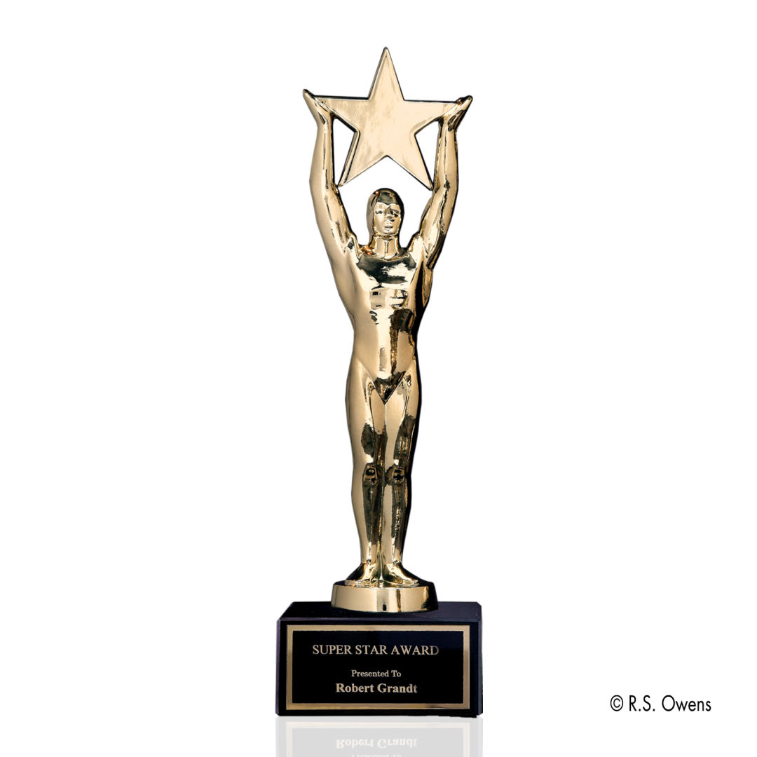 Star Achievement Award on Marble 3