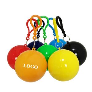 Ball Key Chain Raincoat 16