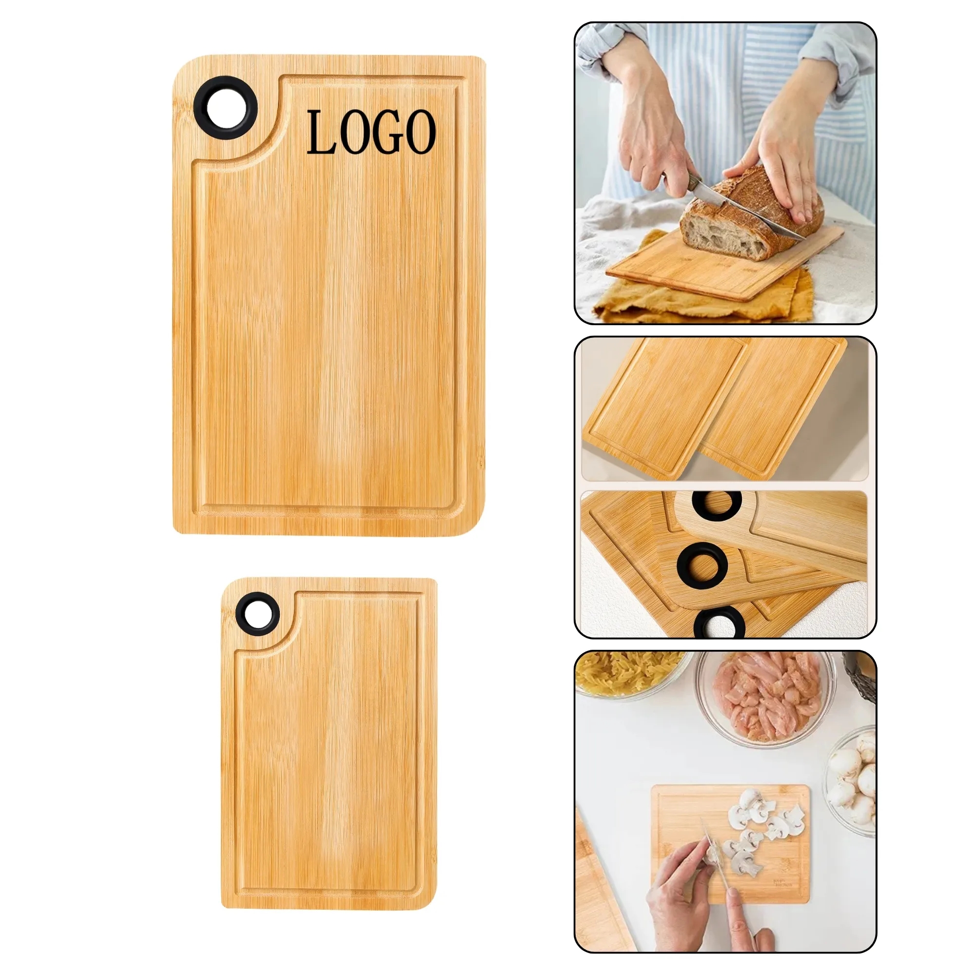 Bamboo Kitchen Cutting Board 2