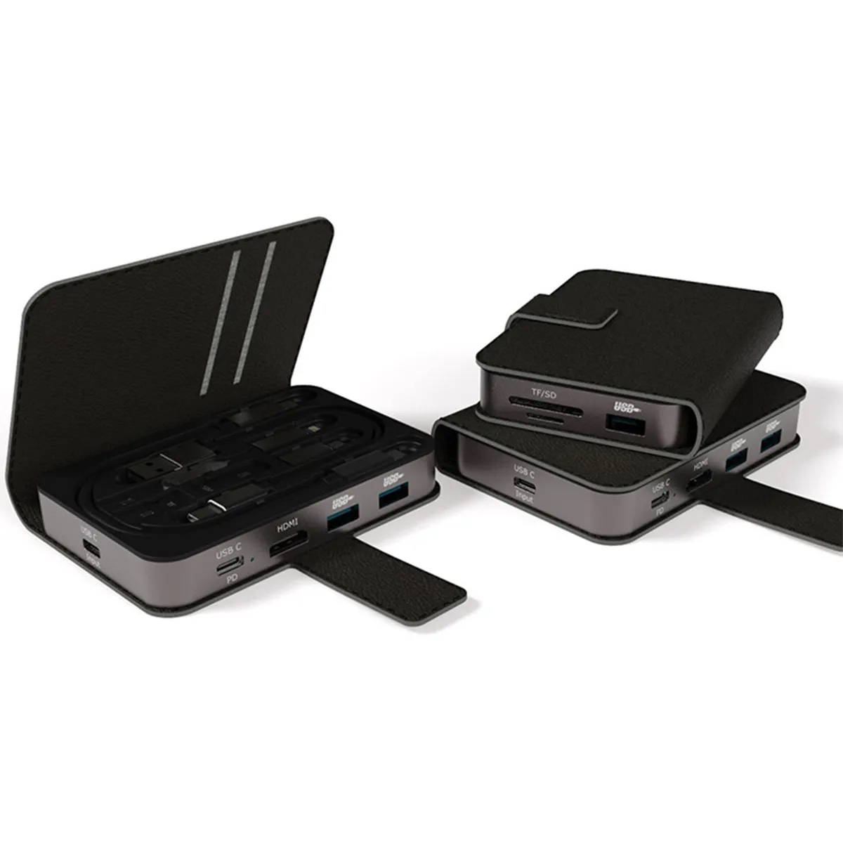 Compact Charging Hub Kit phone laptop extender Power Banks 6