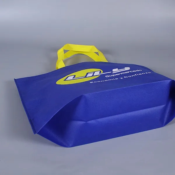 Heat Seal Bottom Gusset Tote -11.8"H x 15.7"W x 4"D 1