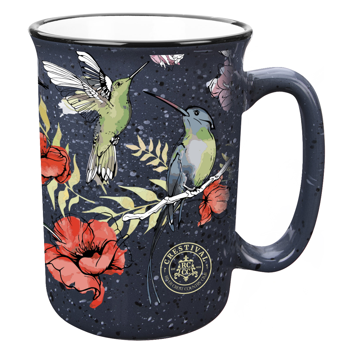 12 Oz. Full Color Tall Campfire Mug 12