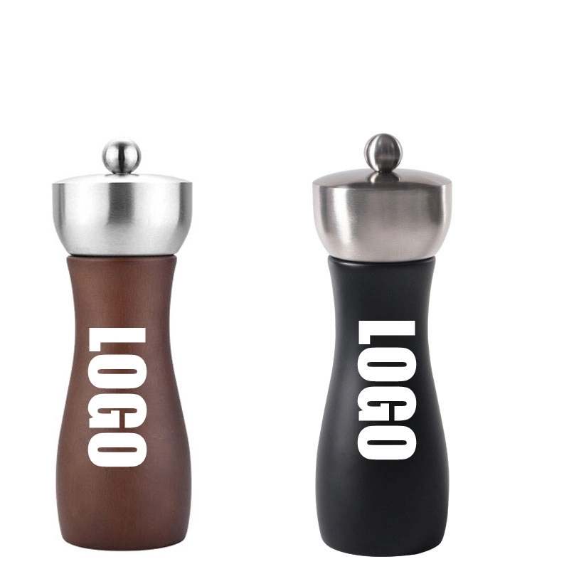 Custom 6.7 inch tall Wooden Pepper or Salt Mill 4